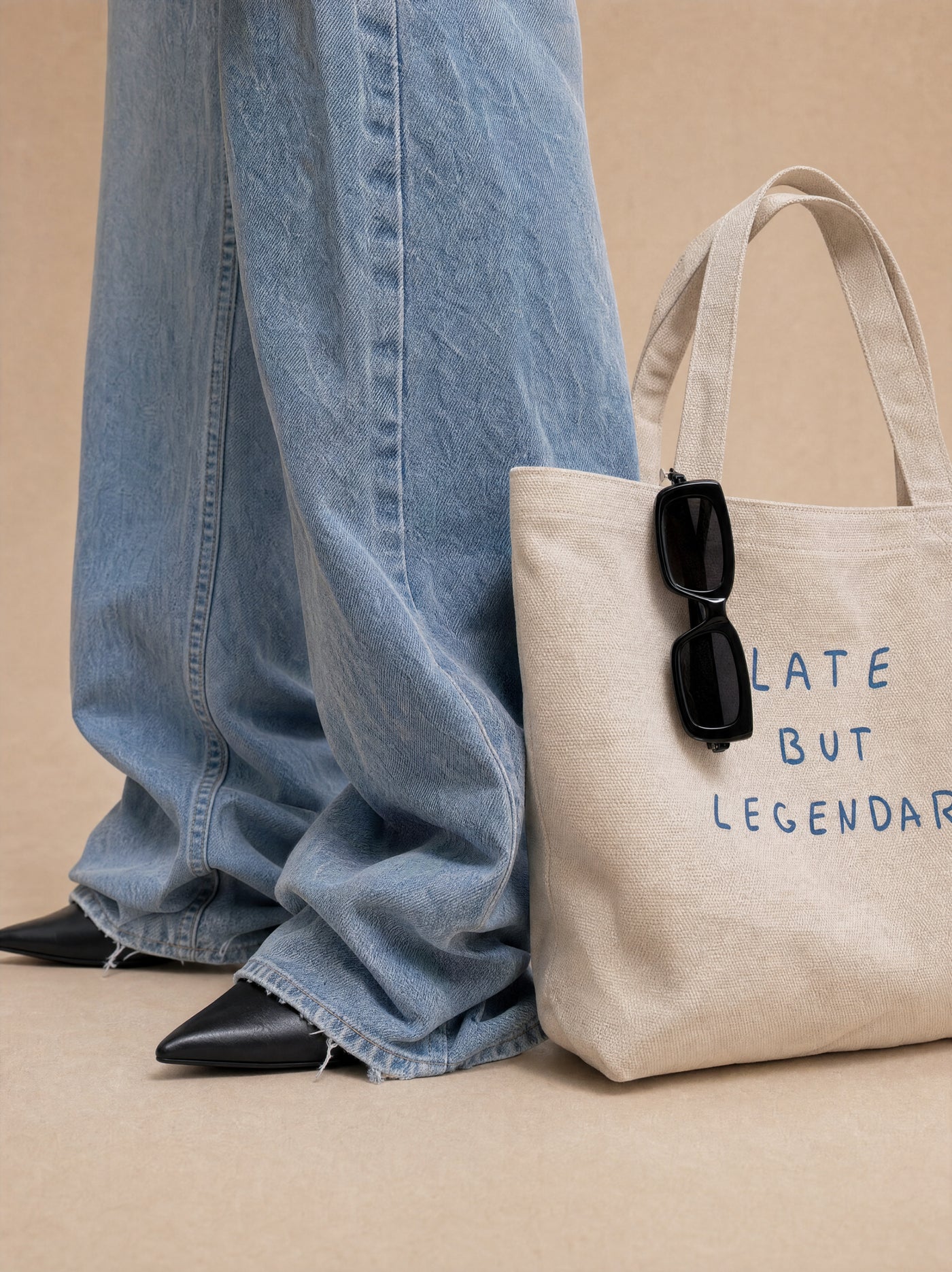 Tote Bag "Late but Legendary"