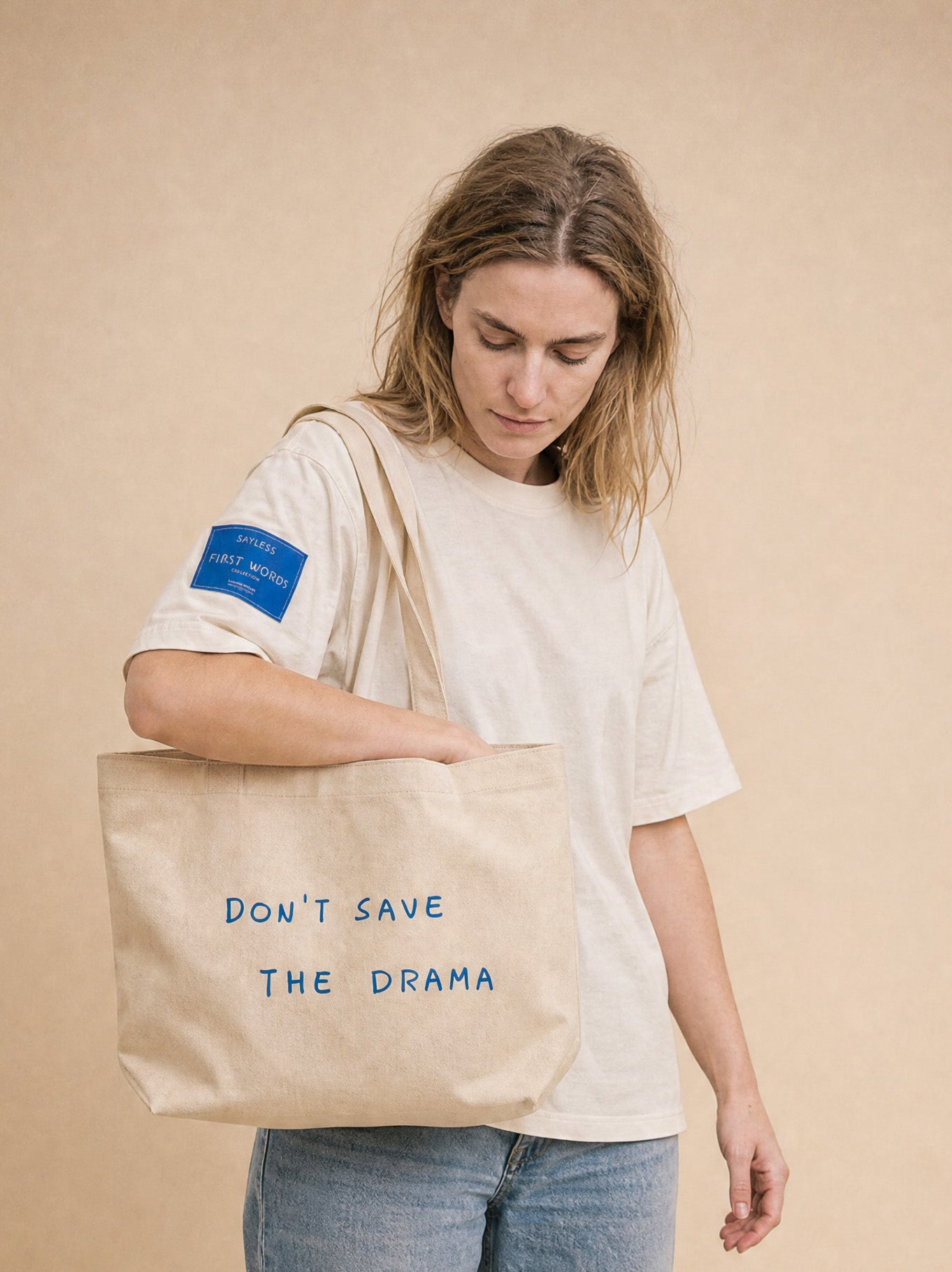 Tote Bag "Don't save the lady"