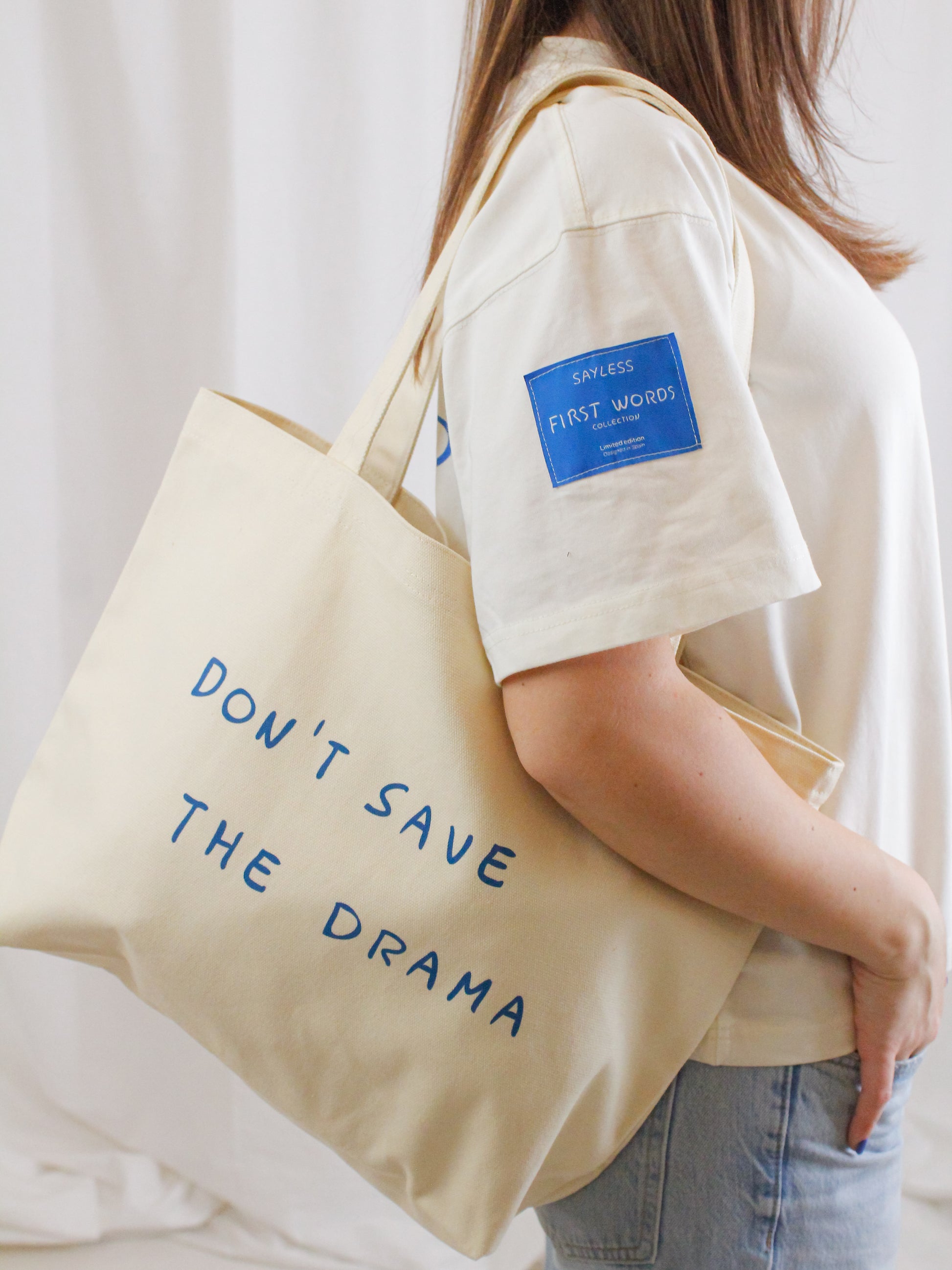 Tote Bag "Don't save the drama"