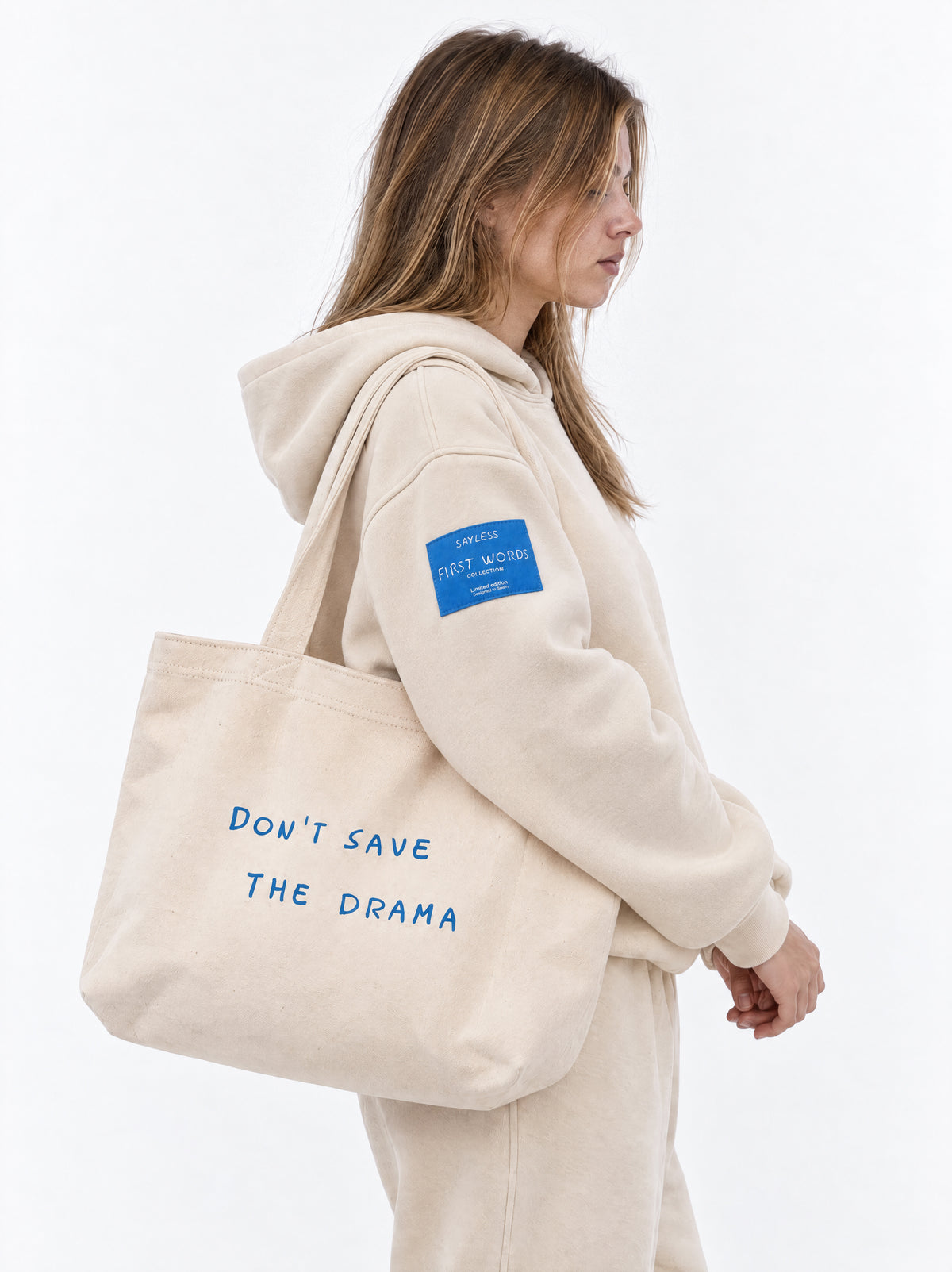Tote Bag "Don't save the drama"
