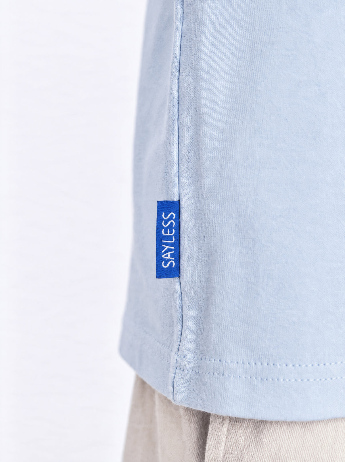 T-shirt "If not now... when?" - Sky blue